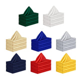 Maxbell 10x Weddings Party Napkins Portable Elegant for Events Banquets Weddings White