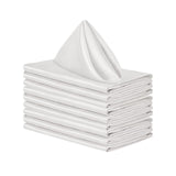 Maxbell 10x Weddings Party Napkins Portable Elegant for Events Banquets Weddings White