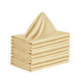 Maxbell 10x Weddings Party Napkins Portable Elegant for Events Banquets Weddings Aureate