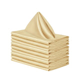 Maxbell 10x Weddings Party Napkins Portable Elegant for Events Banquets Weddings Aureate