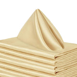 Maxbell 10x Weddings Party Napkins Portable Elegant for Events Banquets Weddings Aureate
