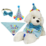 Maxbell dogs birthday Scarf Accessory dogs birthday Party Supply