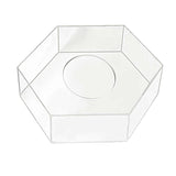 Maxbell Cake Box Shape Display Stand Floating Cake Stand for Birthday Party Supplies 20cmx10cm