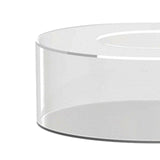 Maxbell Cake Stand Flower Holder Floating Cake Riser for Wedding Bridals Engagements 18cmx5cm with cover
