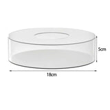 Maxbell Cake Stand Flower Holder Floating Cake Riser for Wedding Bridals Engagements 18cmx5cm with cover