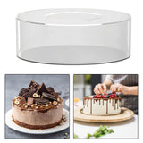 Maxbell Cake Stand Flower Holder Floating Cake Riser for Wedding Bridals Engagements 18cmx5cm with cover