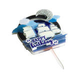 Maxbell Sailing Themed Birthday Cake Topper Cupcake Toppers for Party Favors Wedding