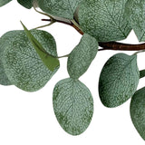 Maxbell Artificial Eucalyptus Leaves Candles Wreaths for Table Decoration Style A