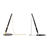 Maxbell Registry Pen with Stand Delicate Autograph Pen for Wedding Graduation Office Aureate