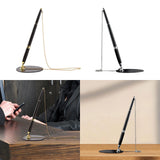 Maxbell Registry Pen with Stand Delicate Autograph Pen for Wedding Graduation Office Aureate