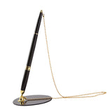 Maxbell Registry Pen with Stand Delicate Autograph Pen for Wedding Graduation Office Aureate