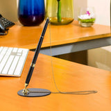 Maxbell Registry Pen with Stand Delicate Autograph Pen for Wedding Graduation Office Aureate