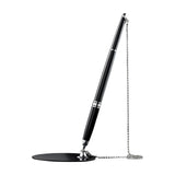 Maxbell Registry Pen with Stand Delicate Autograph Pen for Wedding Graduation Office Argent