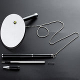 Maxbell Registry Pen with Stand Delicate Autograph Pen for Wedding Graduation Office Argent