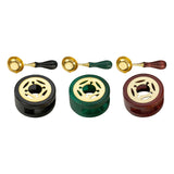 Maxbell Melting Pot Sealing Furnace Tool for Melting Seals Beads Sealing Stamp Stamp black
