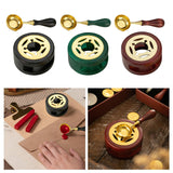 Maxbell Melting Pot Sealing Furnace Tool for Melting Seals Beads Sealing Stamp Stamp black