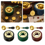 Maxbell Melting Pot Sealing Furnace Tool for Melting Seals Beads Sealing Stamp Stamp black