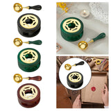 Maxbell Melting Pot Sealing Furnace Tool for Melting Seals Beads Sealing Stamp Stamp black