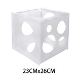 Maxbell 2-10 inch Balloon Sizer Box Balloon Size Measurement Box for Balloon Columns