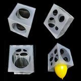 Maxbell 2-10 inch Balloon Sizer Box Balloon Size Measurement Box for Balloon Columns