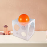 Maxbell 2-10 inch Balloon Sizer Box Balloon Size Measurement Box for Balloon Columns