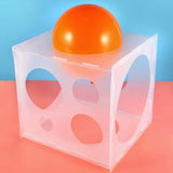 Maxbell 2-10 inch Balloon Sizer Box Balloon Size Measurement Box for Balloon Columns