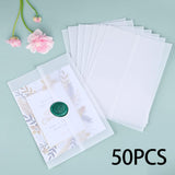 Maxbell 50 Pieces Paper Envelope Liners DIY for Party Invitations Scrapbooking Cards