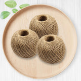 Maxbell 3Pcs 2mm Hemp Twine String for Plant Hanging Bakery Boxes Wrapping Gardening