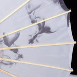 Maxbell Oiled Paper Umbrella 70cm Ancient Dance Umbrella for Costumes Parties Events Style B