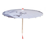 Maxbell Oiled Paper Umbrella 70cm Ancient Dance Umbrella for Costumes Parties Events Style B