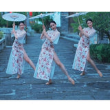 Maxbell Oiled Paper Umbrella 70cm Ancient Dance Umbrella for Costumes Parties Events Style B