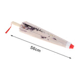 Maxbell Oiled Paper Umbrella 70cm Ancient Dance Umbrella for Costumes Parties Events Style G