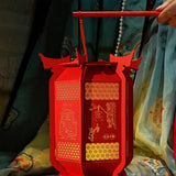 Maxbell Red Chinese Lantern Chinese New Year Lantern DIY Craft Set for Home Festival