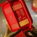 Maxbell Red Chinese Lantern Chinese New Year Lantern DIY Craft Set for Home Festival