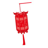 Maxbell Red Chinese Lantern Chinese New Year Lantern DIY Craft Set for Home Festival