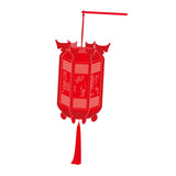 Maxbell Red Chinese Lantern Chinese New Year Lantern DIY Craft Set for Home Festival