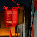 Maxbell Red Chinese Lantern Chinese New Year Lantern DIY Craft Set for Home Festival