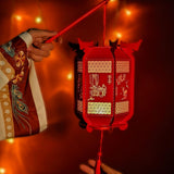 Maxbell Red Chinese Lantern Chinese New Year Lantern DIY Craft Set for Home Festival