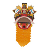 Maxbell Chinese Spring Festival Lion Dance DIY Crafts Kit for Holiday New Year Decor Yellow