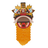 Maxbell Chinese Spring Festival Lion Dance DIY Crafts Kit for Holiday New Year Decor Yellow