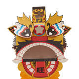 Maxbell Chinese Spring Festival Lion Dance DIY Crafts Kit for Holiday New Year Decor Yellow