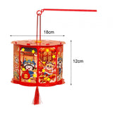 Maxbell Traditional Chinese New Year Lantern DIY Material Package Kids Festive Decor Style A