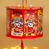Maxbell Traditional Chinese New Year Lantern DIY Material Package Kids Festive Decor Style C