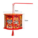 Maxbell Traditional Chinese New Year Lantern DIY Material Package Kids Festive Decor Style C