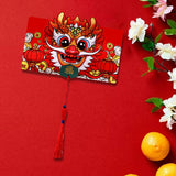 Maxbell Chinese New Year Red Envelope Wedding Present Gift Packet Hongbao Red Packet 2 Card Slots
