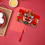 Maxbell Chinese New Year Red Envelope Wedding Present Gift Packet Hongbao Red Packet 2 Card Slots