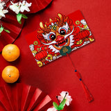 Maxbell Chinese New Year Red Envelope Wedding Present Gift Packet Hongbao Red Packet 10 Card Slots