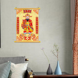 Maxbell Chinese God of Wealth Scroll Chinese New Year Decoration Gift for Home Party