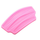 Maxbell  Silicone Fondant Cake Mould Wedding Cake Border Ribbons Pattern for DIY Cake Decoration