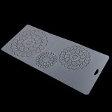 Maxbell Plastic Quilting Quilt Stencil Painting Craft Template Sewing Tool 45x20cm